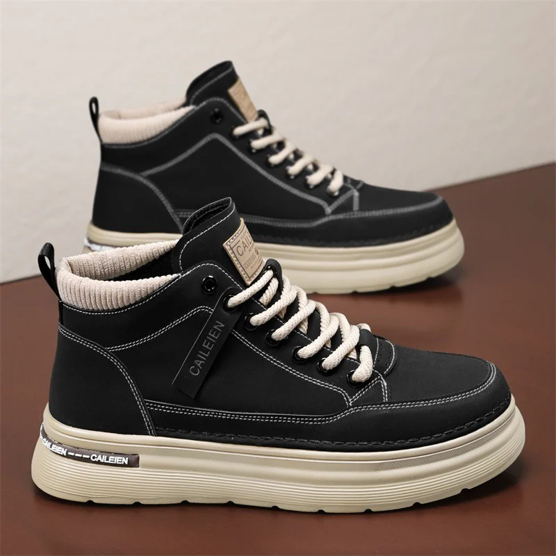 Damen Modische High-Top Sneakers mit robuster Sohle und gepolsterter Innensohle Heidi Mode - Image 6