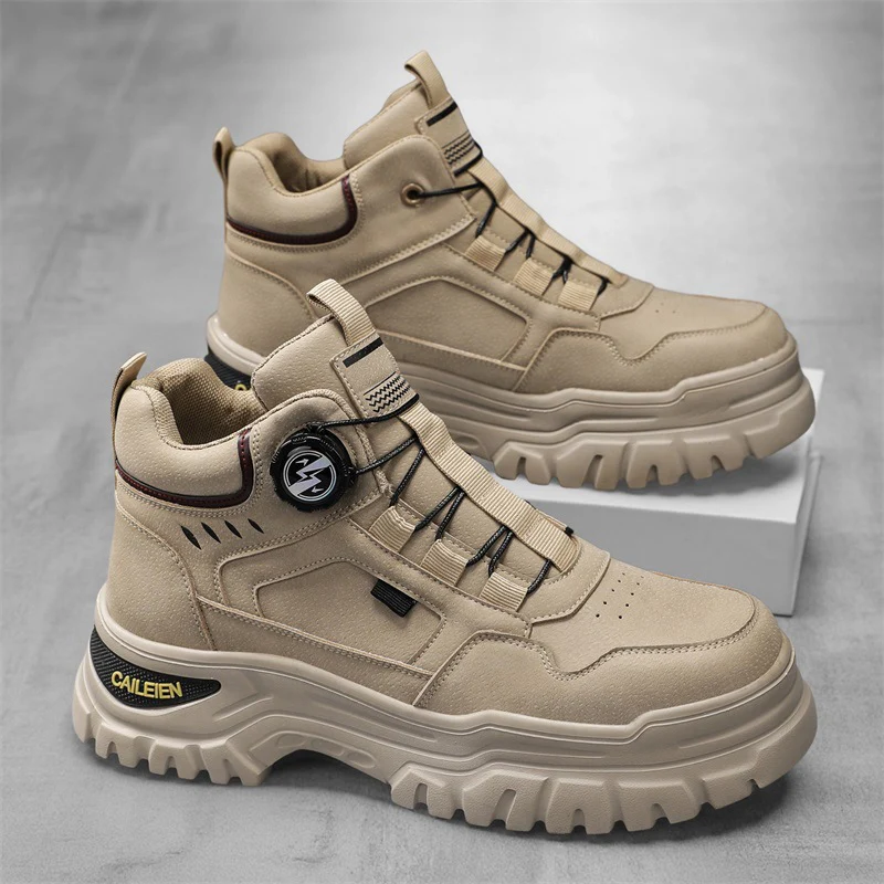 Damen Modische High-Top Sneakers mit rutschfester Sohle und ergonomischem Design Heidi Mode