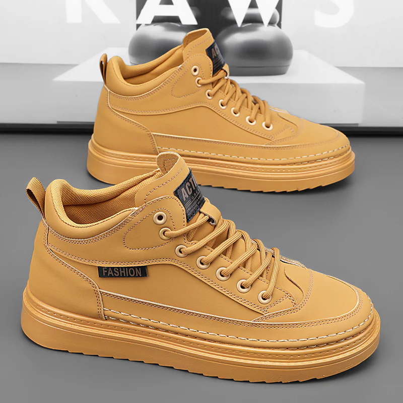 Damen Modische High-Top Sneakers mit rutschfester Sohle und Komfort-Futter Heidi Mode - Image 4