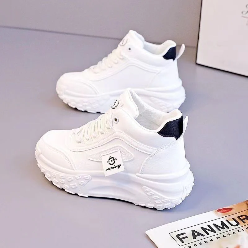 Damen modische High-Top Sneakers mit stoßdämpfender Sohle Heidi Mode - Image 6