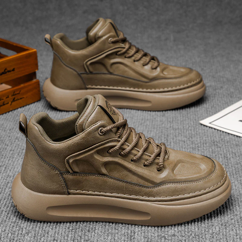Damen Modische High-Top Sneakers mit strapazierfähigem Obermaterial und dämpfender Sohle Heidi Mode - Image 7
