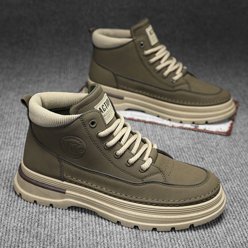 Damen modische High-Top Stiefel mit gepolstertem Innenfutter und rutschfester Sohle Heidi Mode - Image 3