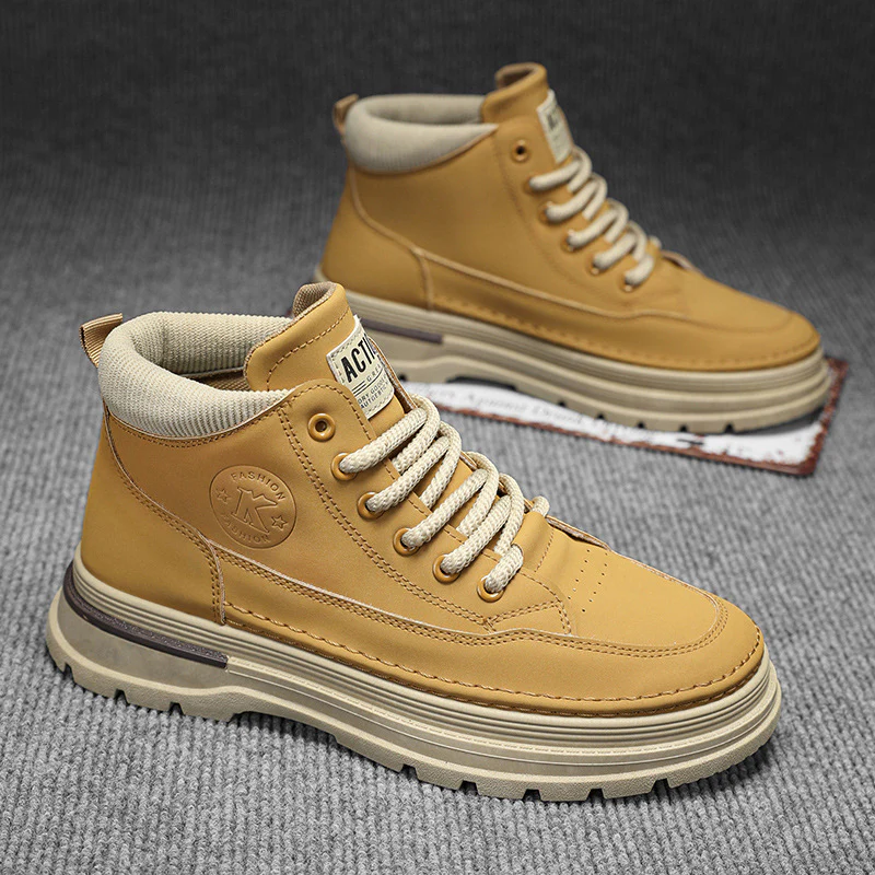 Damen modische High-Top Stiefel mit gepolstertem Innenfutter und rutschfester Sohle Heidi Mode - Image 6