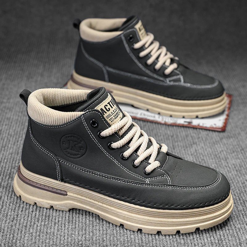 Damen modische High-Top Stiefel mit gepolstertem Innenfutter und rutschfester Sohle Heidi Mode - Image 9