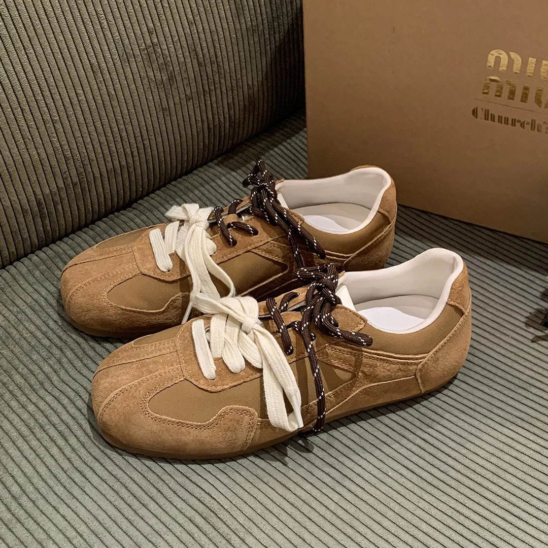 Damen modische Lace-Up Sneakers mit bequemen Schnürsenkeln und eleganten Akzenten Heidi Mode - Image 3
