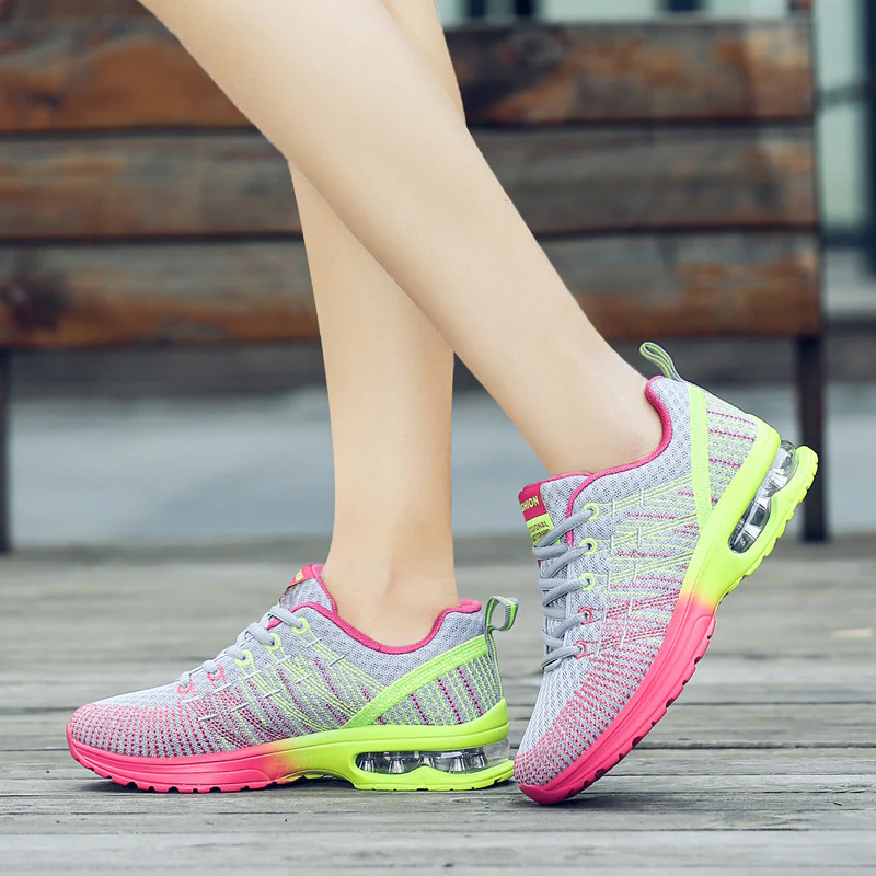 Damen modische Lauf-Sneaker mit dämpfendem Air-System Heidi Mode - Image 3