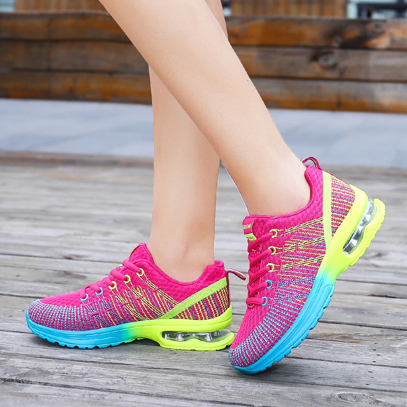 Damen modische Lauf-Sneaker mit dämpfendem Air-System Heidi Mode - Image 4