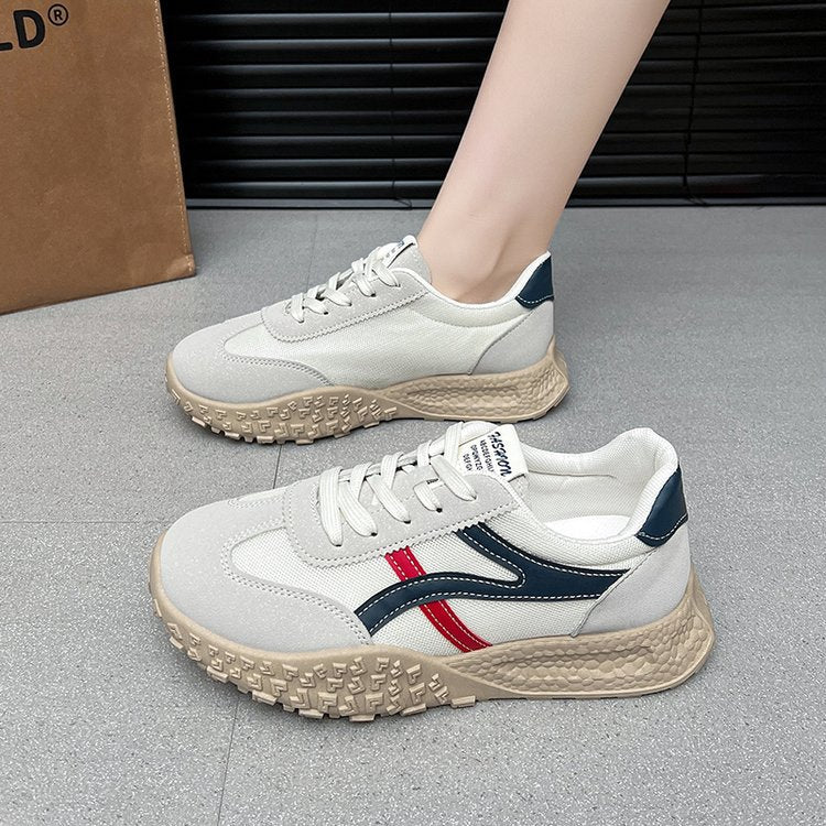 Damen Modische Lauf-Sneaker mit gepolsterter Sohle und atmungsaktivem Obermaterial Heidi Mode