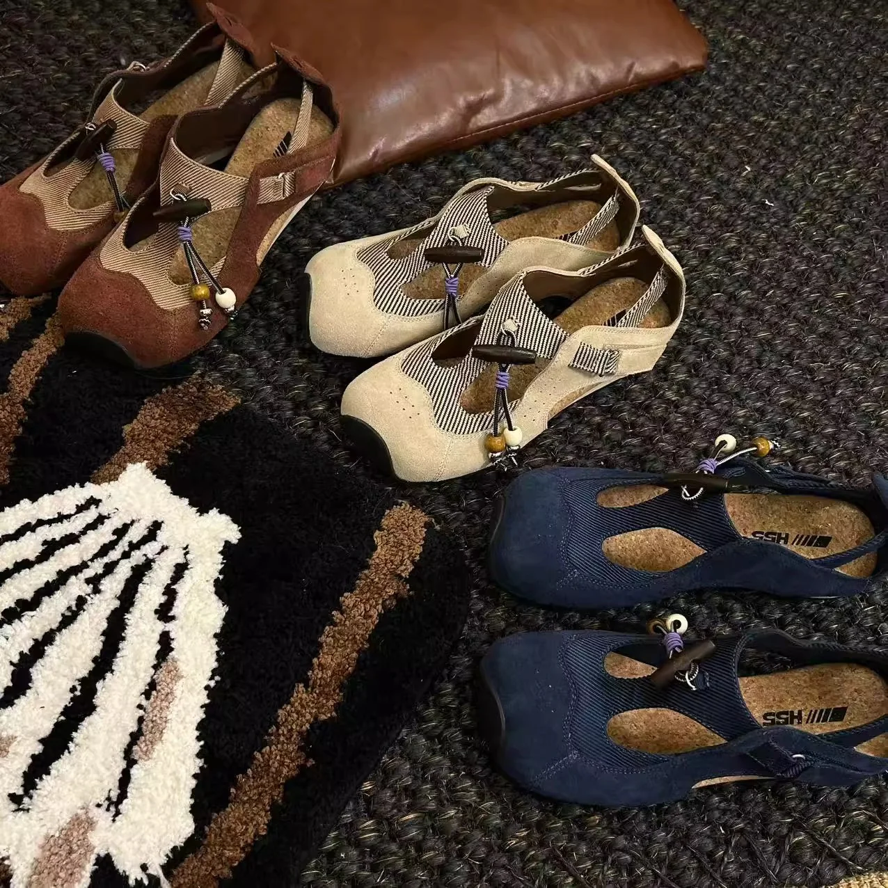 Damen modische Leder-Schnürschuhe mit innovativer Verschlusslösung und atmungsaktivem Design Heidi Mode - Image 4