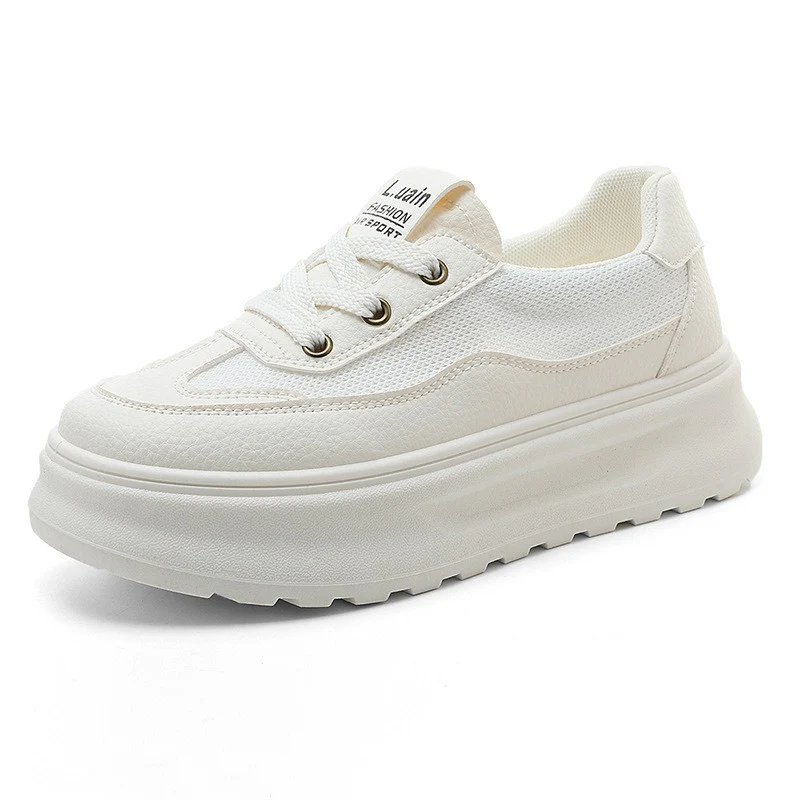 Damen modische Lifestyle Sneaker mit dicker Laufsohle und atmungsaktivem Obermaterial Heidi Mode