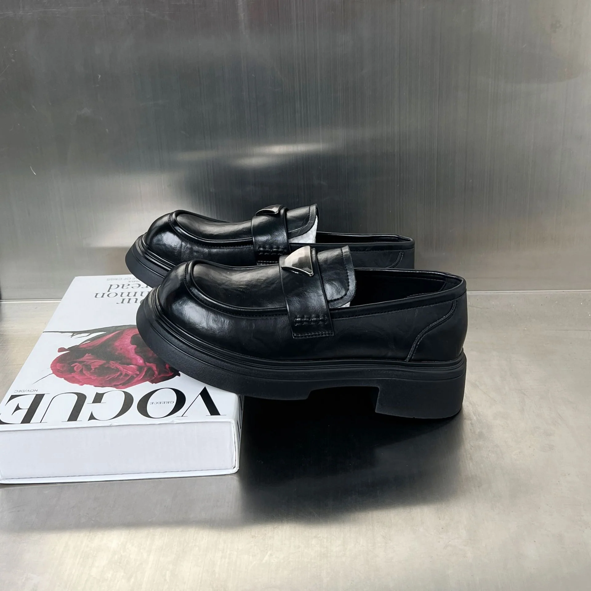 Damen modische Loafer mit komfortabler Sohle und eleganter Schnalle Heidi Mode - Image 3