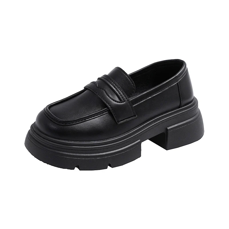 Damen modische Loafers mit robustem Plateau und eleganter Schnalle Heidi Mode - Image 6