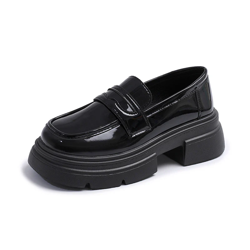 Damen modische Loafers mit robustem Plateau und eleganter Schnalle Heidi Mode - Image 7