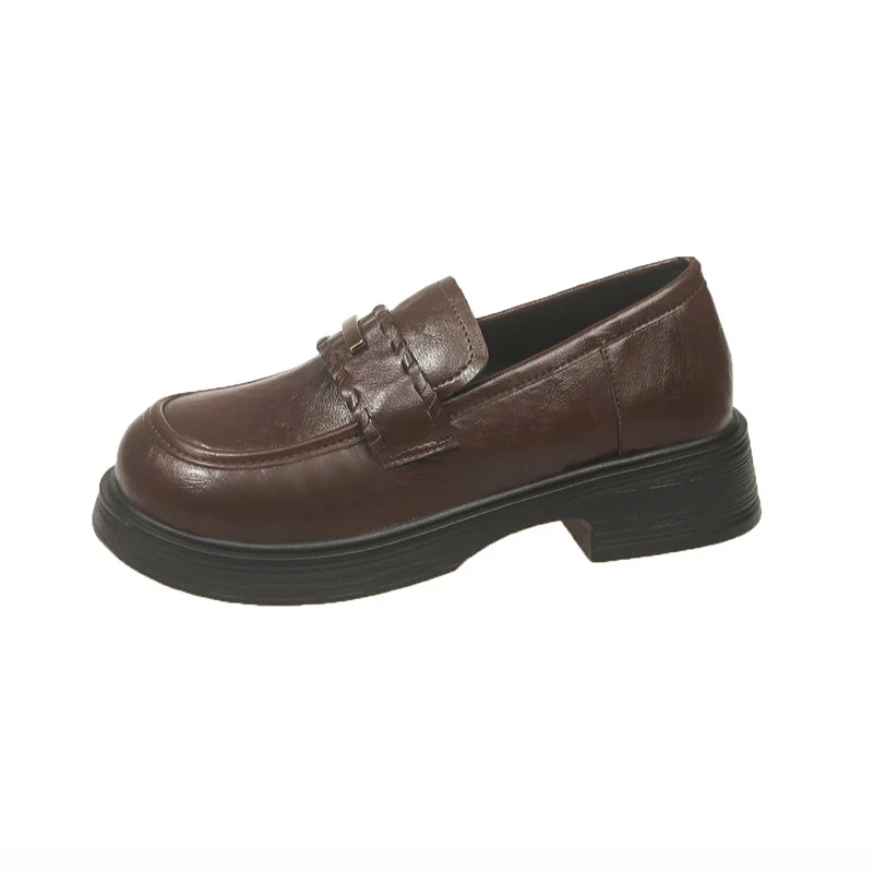 Damen modische Loafers mit stabiler Plateausohle und eleganter Schnalle Heidi Mode - Image 7