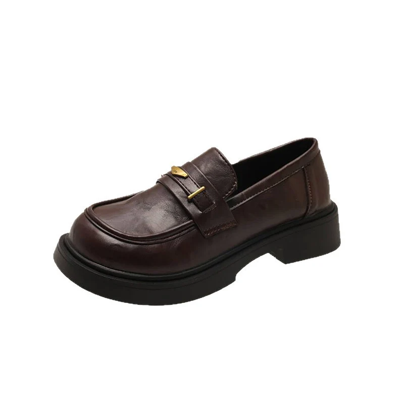 Damen Modische Mokassins mit dekorativen Goldakzenten und rutschfester Sohle Heidi Mode - Image 5