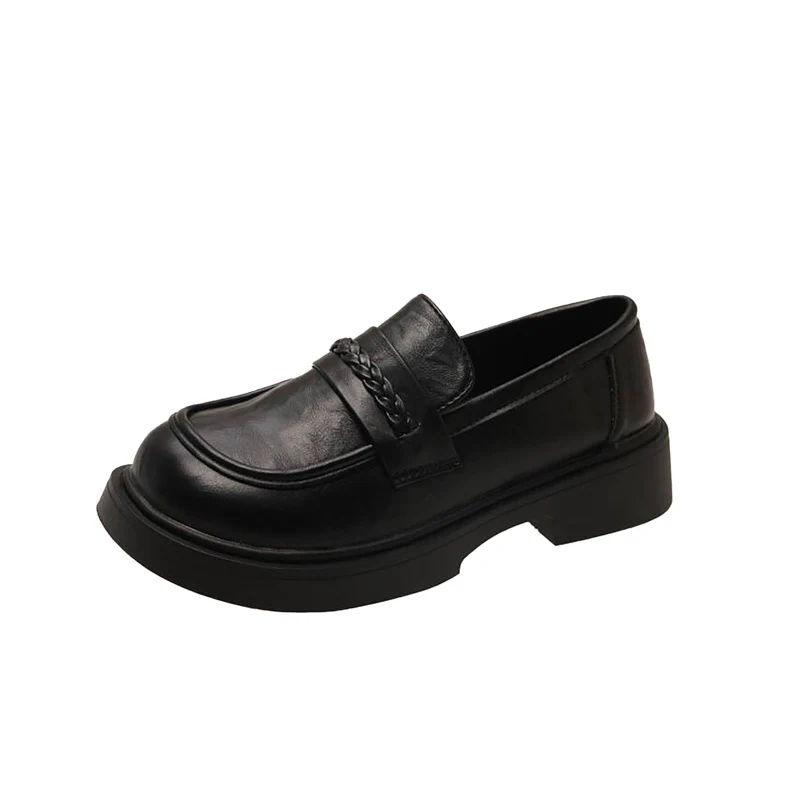 Damen modische Mokassins mit innovativem Plateau-Heel und dezenter Schnallenverzierung Heidi Mode - Image 5