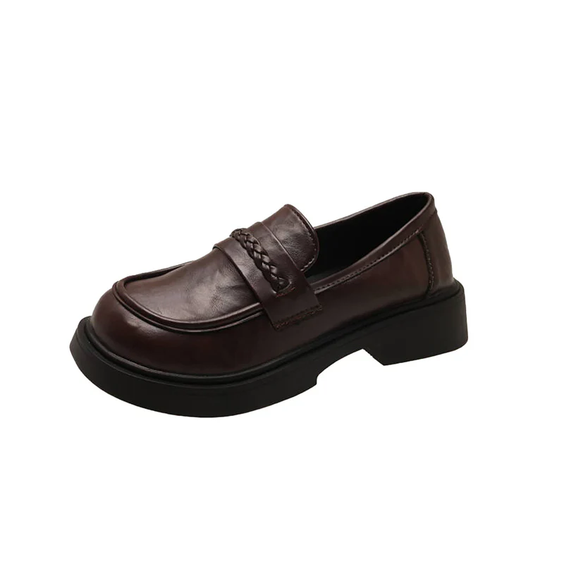 Damen modische Mokassins mit innovativem Plateau-Heel und dezenter Schnallenverzierung Heidi Mode - Image 6