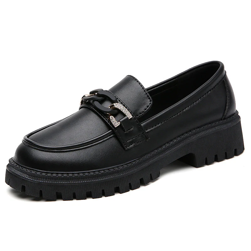 Damen Modische Mokassins mit robustem Profil und dekorativen Schnallen Heidi Mode - Image 5