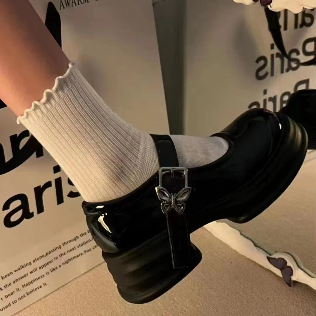 Damen Modische Plateau-Pumps mit verstellbarem Riemen und stabiler Sohle Heidi Mode - Image 4
