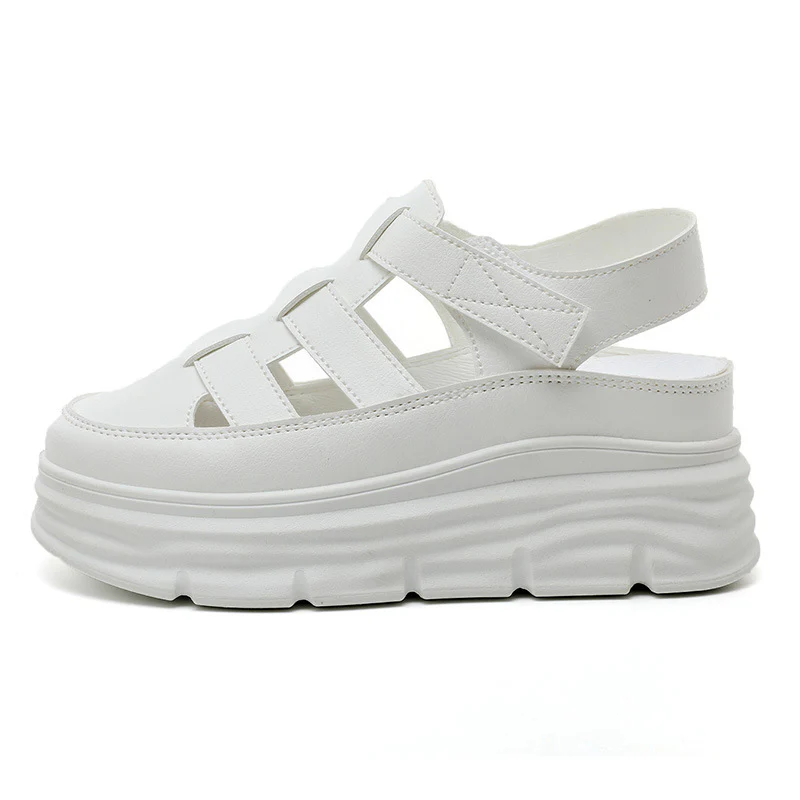 Damen modische Plateau Sandalen mit verstellbaren Riemen und dämpfender Sohle Heidi Mode - Image 7
