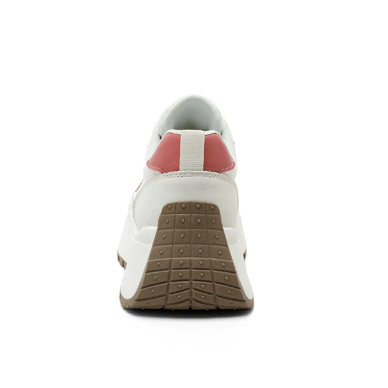 Damen modische Plateau-Sneaker mit atmungsaktivem Mesh und robuster Laufsohle Heidi Mode - Image 4