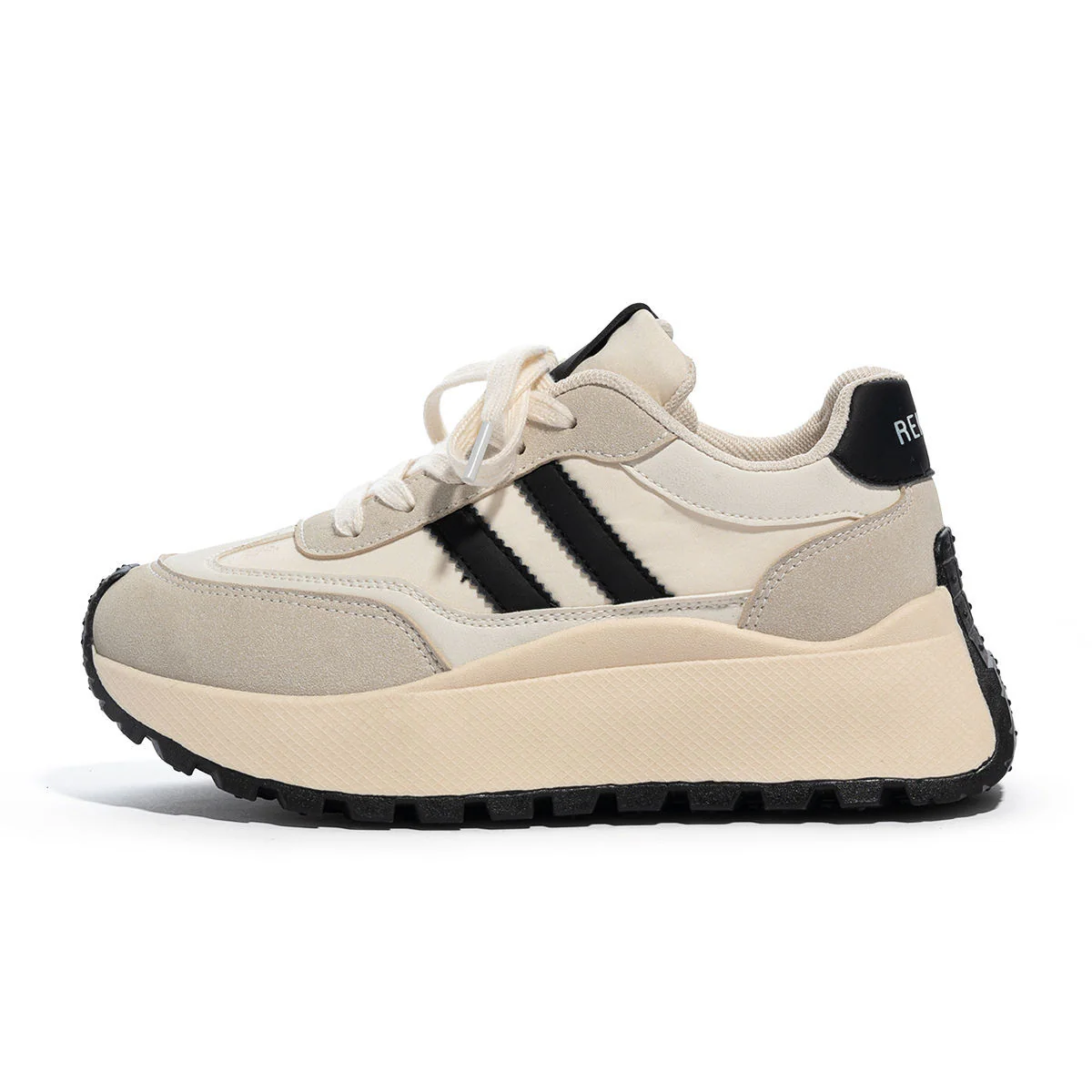 Damen Modische Plateau-Sneaker mit bequemem Fußbett und sportlichem Design Heidi Mode - Image 5