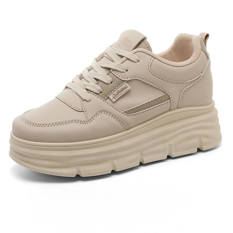 Damen modische Plateau-Sneaker mit dämpfender Sohle und atmungsaktivem Obermaterial Heidi Mode - Image 5