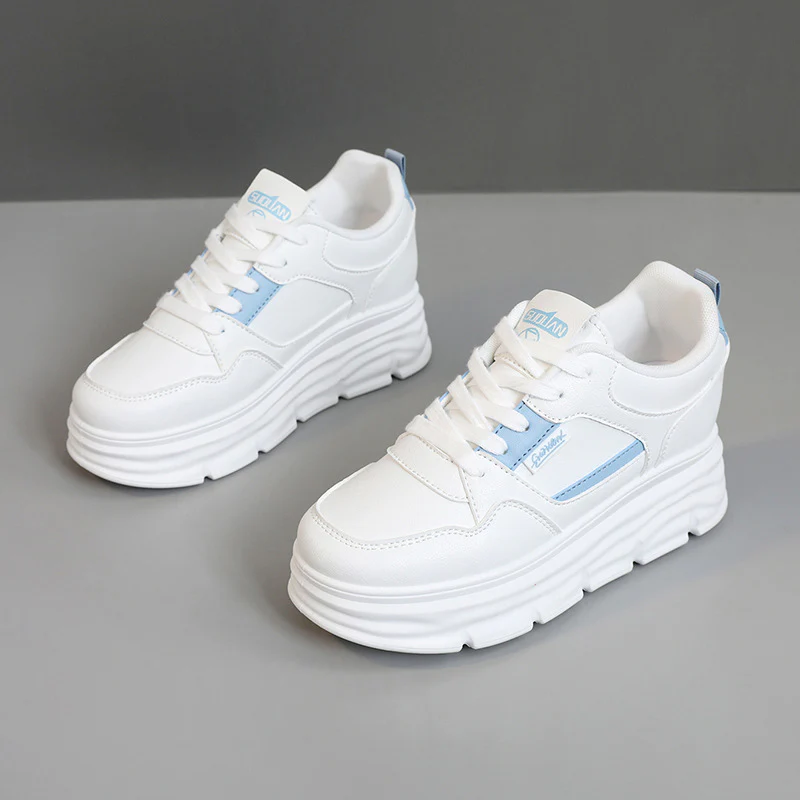 Damen modische Plateau-Sneaker mit dämpfender Sohle und atmungsaktivem Obermaterial Heidi Mode - Image 7