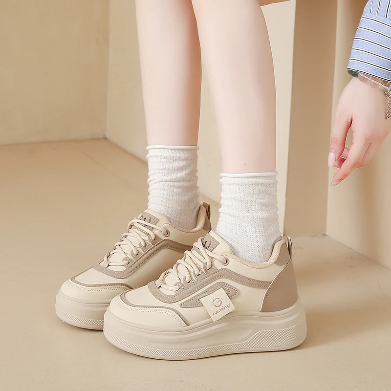Damen modische Plateau-Sneaker mit sportlicher Dämpfungstechnologie Heidi Mode - Image 4