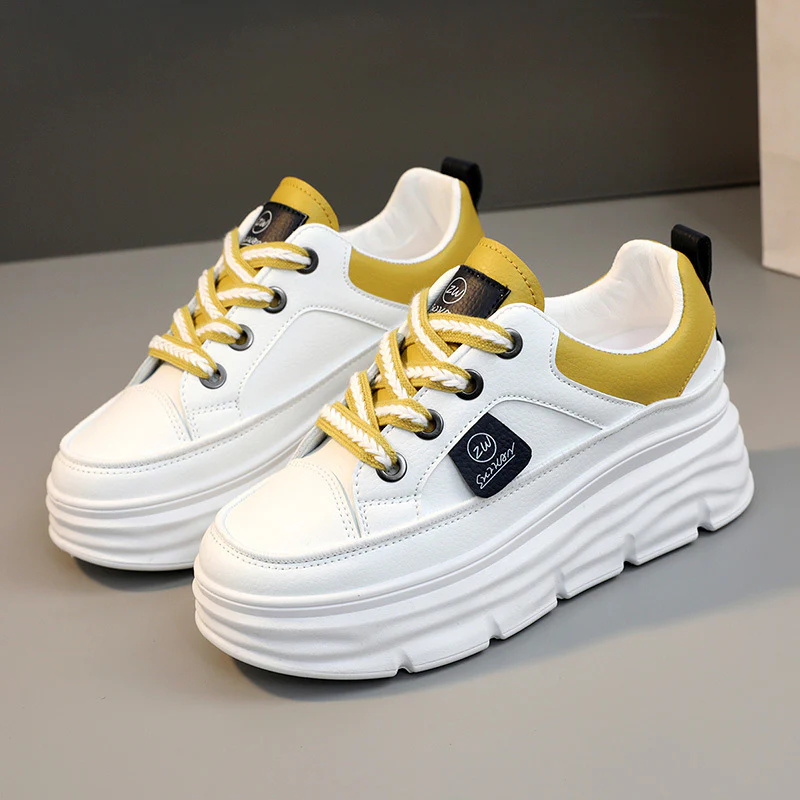 Damen modische Plateau-Sneaker mit verstärkter Dämpfung Heidi Mode - Image 7