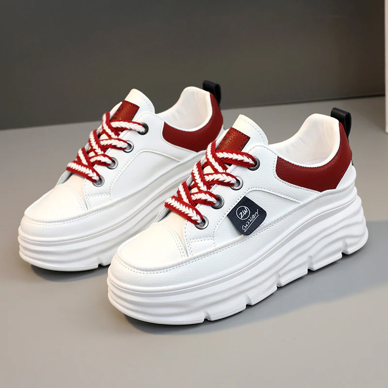 Damen modische Plateau-Sneaker mit verstärkter Dämpfung Heidi Mode - Image 8
