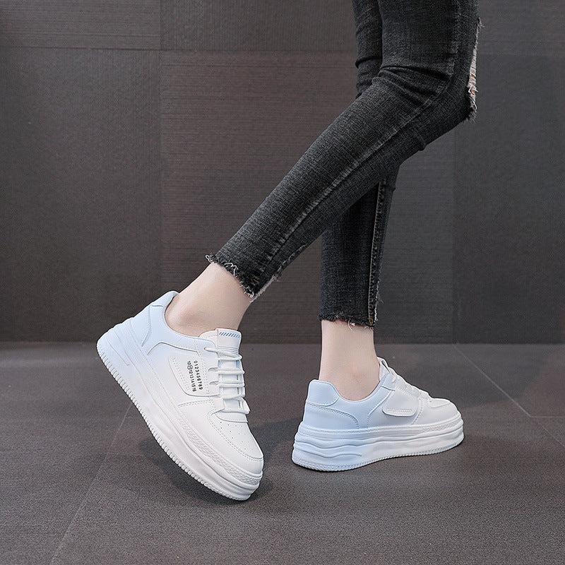 Damen modische Plateau Sneakers mit coolen Akzenten und atmungsaktiven Eigenschaften Heidi Mode - Image 3