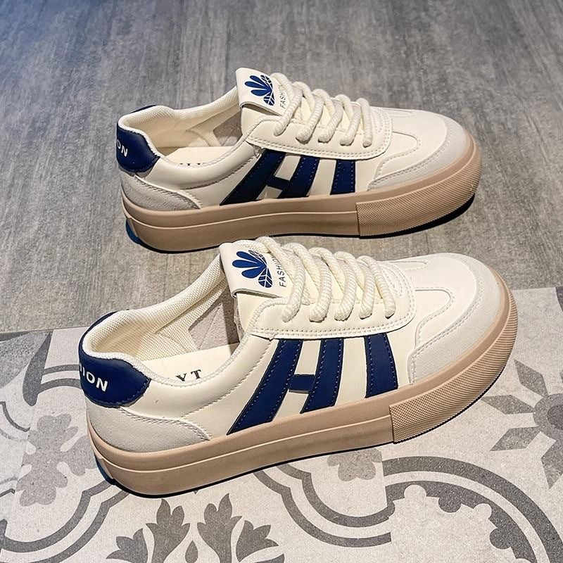 Damen Modische Plateau Sneakers mit klassischem Design und komfortabler Sohle Heidi Mode - Image 6