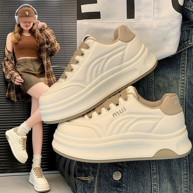 Damen Modische Plateau Sneakers mit komfortabler Dämpfung Heidi Mode - Image 2
