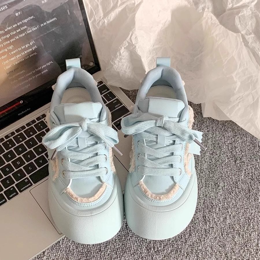 Damen Modische Plateausneaker mit lässigem Design und komfortabler Dämpfung Heidi Mode - Image 2