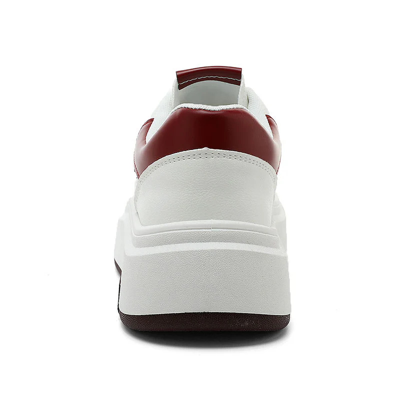 Damen Modische Plateausneaker mit sportlichem Design und atmungsaktiven Materialien Heidi Mode - Image 4
