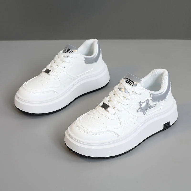 Damen Modische Plateausneaker mit sportlichem Design und atmungsaktiven Materialien Heidi Mode - Image 7