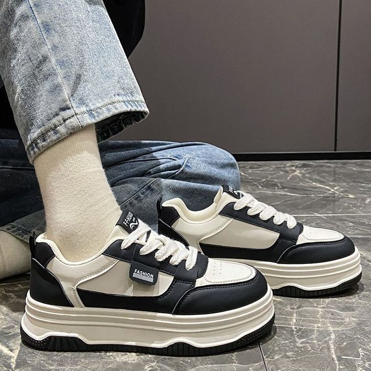 Damen modische Plattform-Sneaker mit verstärktem Fersenbereich und trendigem Design Heidi Mode - Image 4