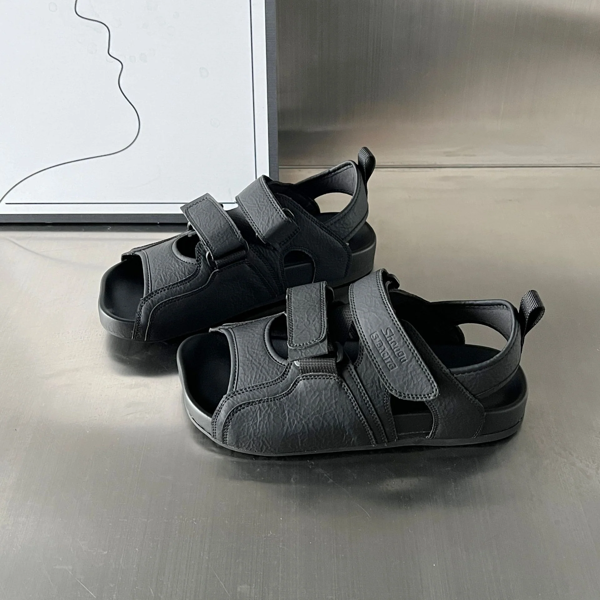 Damen modische Sandalen im sportlichen Design von Heidi Mode - Image 8
