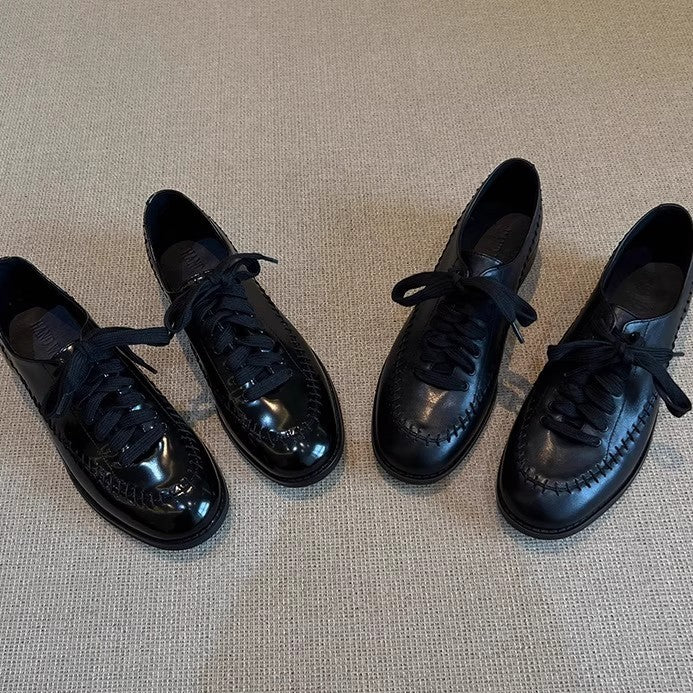 Damen modische Schnürschuhe mit feiner Lederverarbeitung und stilvollen Akzenten Heidi Mode - Image 2
