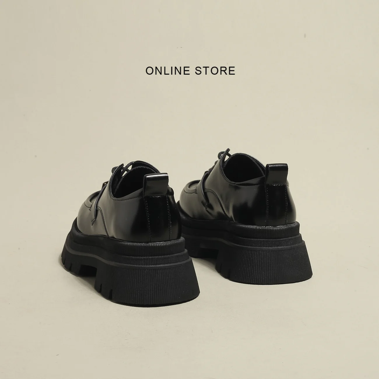 Damen modische Schnürschuhe mit glänzenden Akzenten und rutschfester Sohle Heidi Mode - Image 2