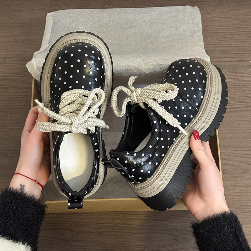 Damen Modische Schnürschuhe mit trendigem Blockabsatz Heidi Mode - Image 2