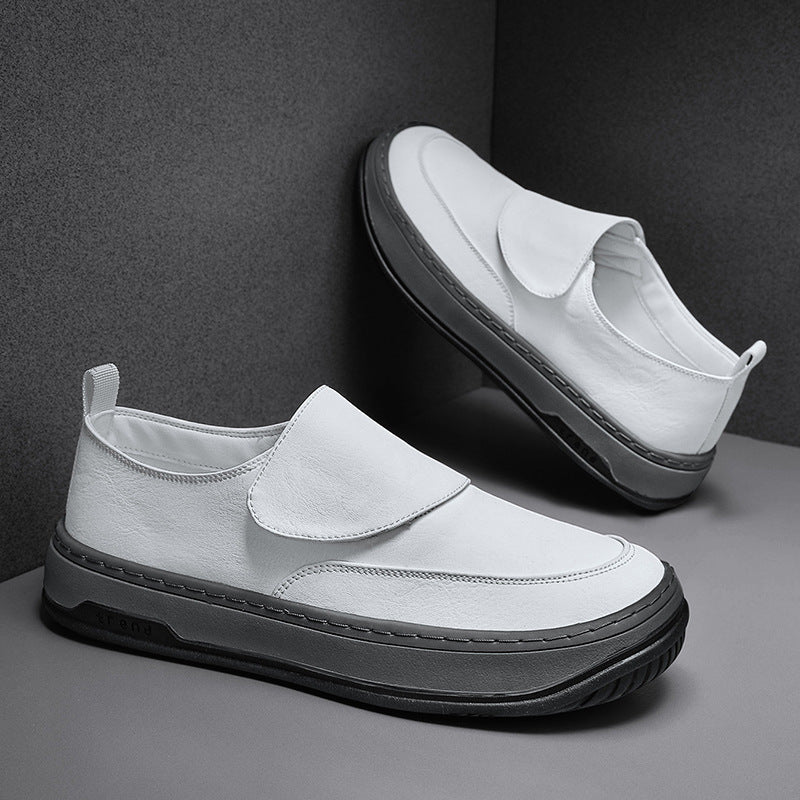 Damen Modische Slip-On Sneaker aus hochwertigem Leder Heidi Mode - Image 2