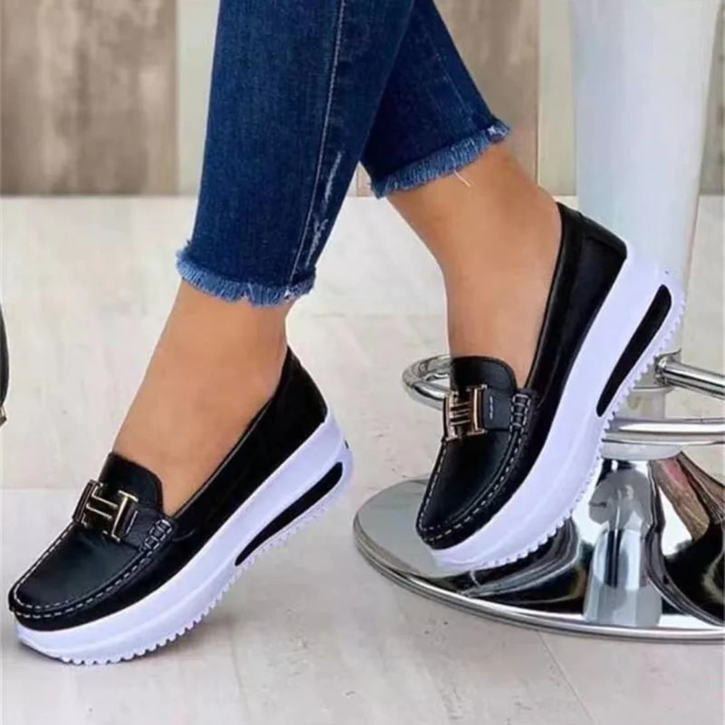 Damen Modische Slip-On Sneakers Heidi Mode - Image 2