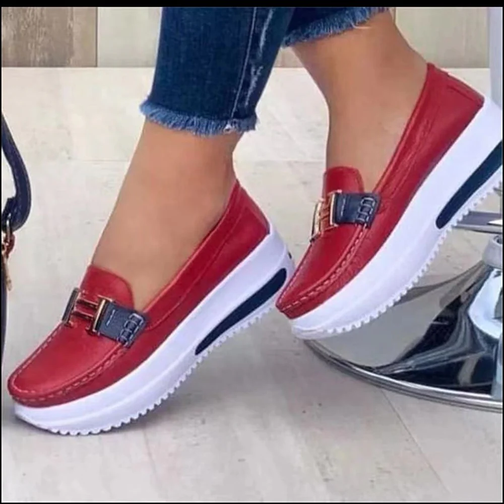 Damen Modische Slip-On Sneakers Heidi Mode - Image 4