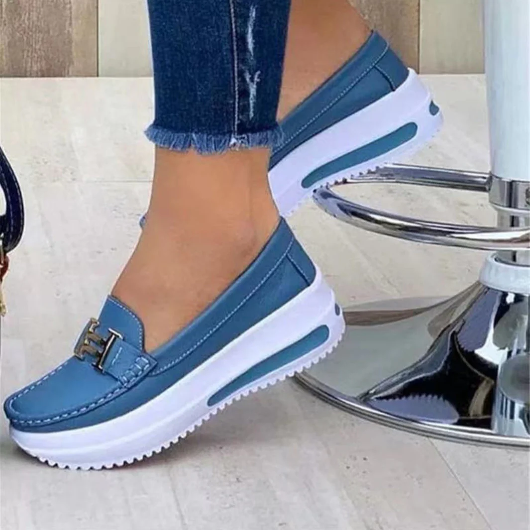Damen Modische Slip-On Sneakers Heidi Mode - Image 9