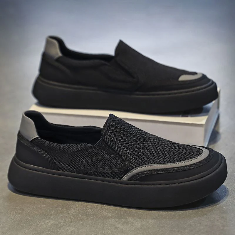 Damen Modische Slip-On Sneakers mit atmungsaktiven Mesh-Obermaterialien Heidi Mode - Image 3