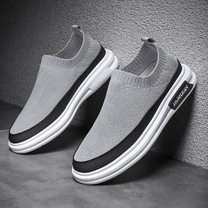 Damen Modische Slip-On Sneakers mit elastischem Strickobermaterial Heidi Mode - Image 6