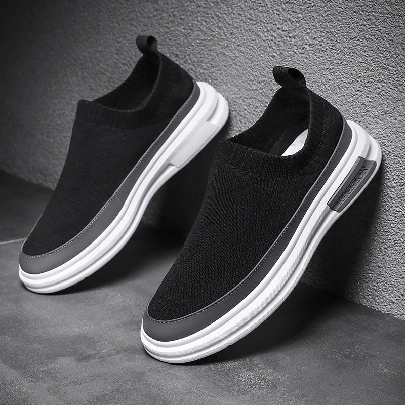Damen Modische Slip-On Sneakers mit elastischem Strickobermaterial Heidi Mode - Image 7