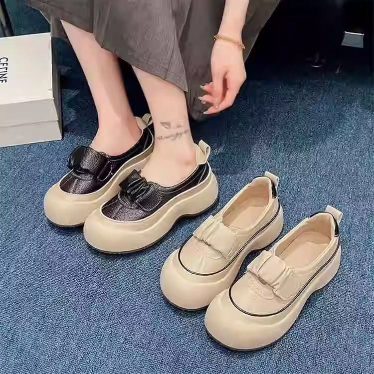 Damen modische Slipper mit extra dicker Sohle und verstellbarem Klettverschluss Heidi Mode - Image 3